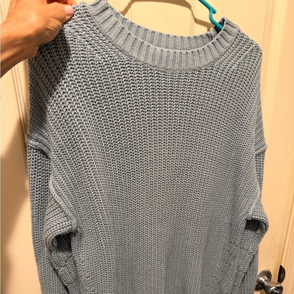 Green knit sweater American eagle
